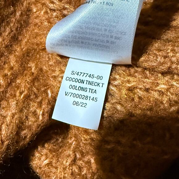 Old Navy Marled Shaker-Stitch Tunic-Length Turtleneck Sweater - Large - Picture 9 of 9